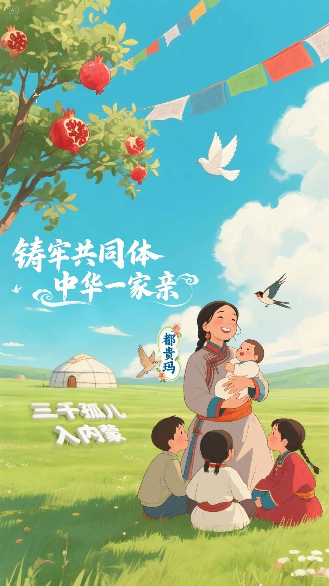 铸牢共同体，中华一家亲