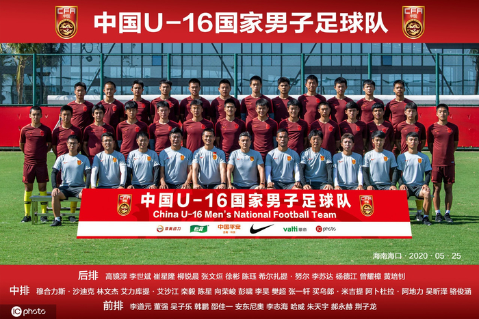 中国U17国家足球队名单，年轻力量，未来之星